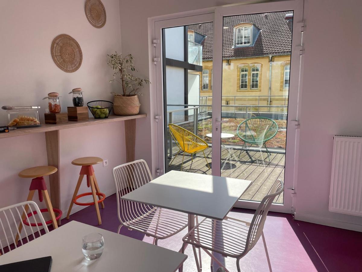 Appart Hotel Odalys City Metz Manufacture Bagian luar foto