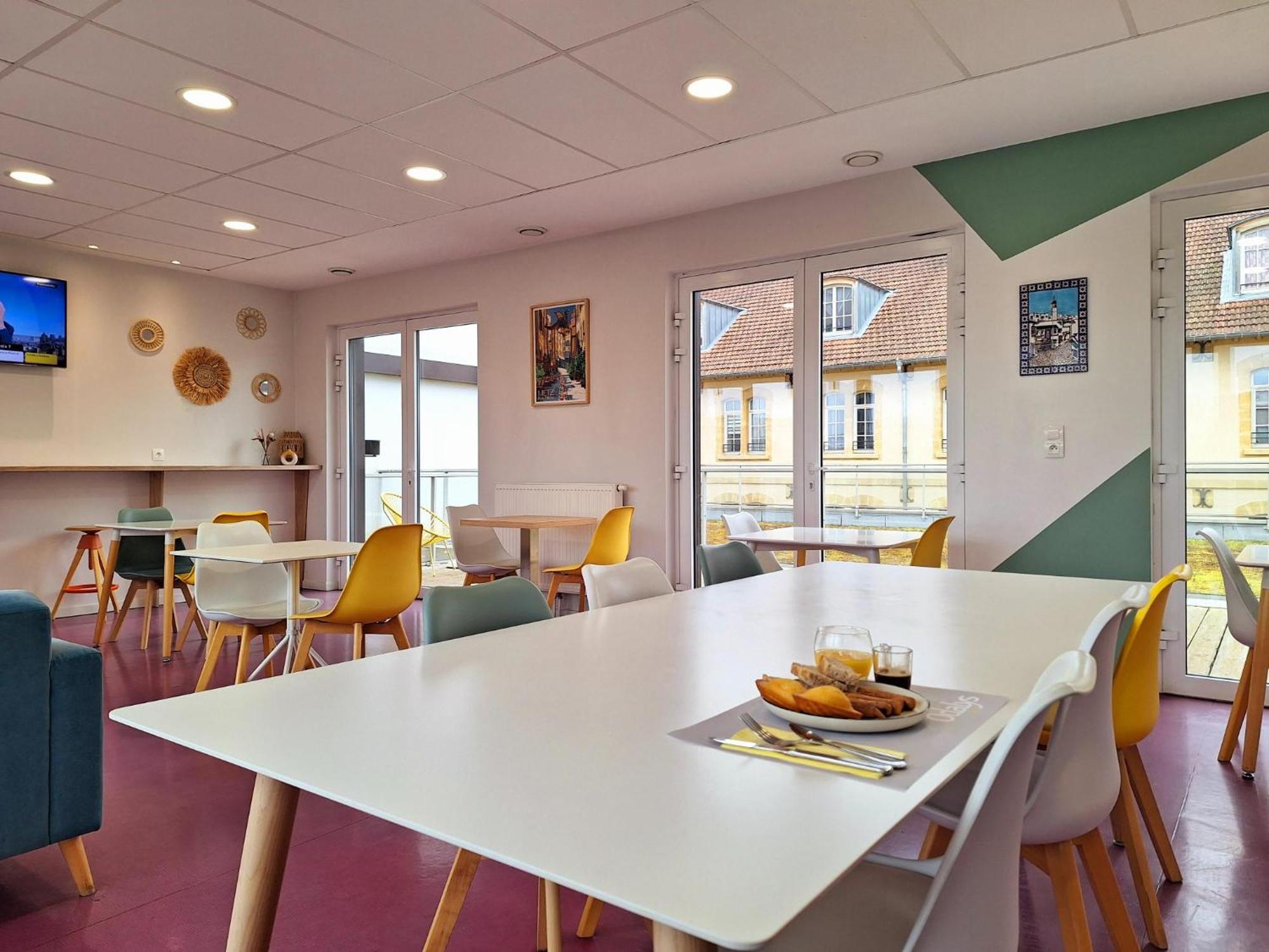 Appart Hotel Odalys City Metz Manufacture Bagian luar foto