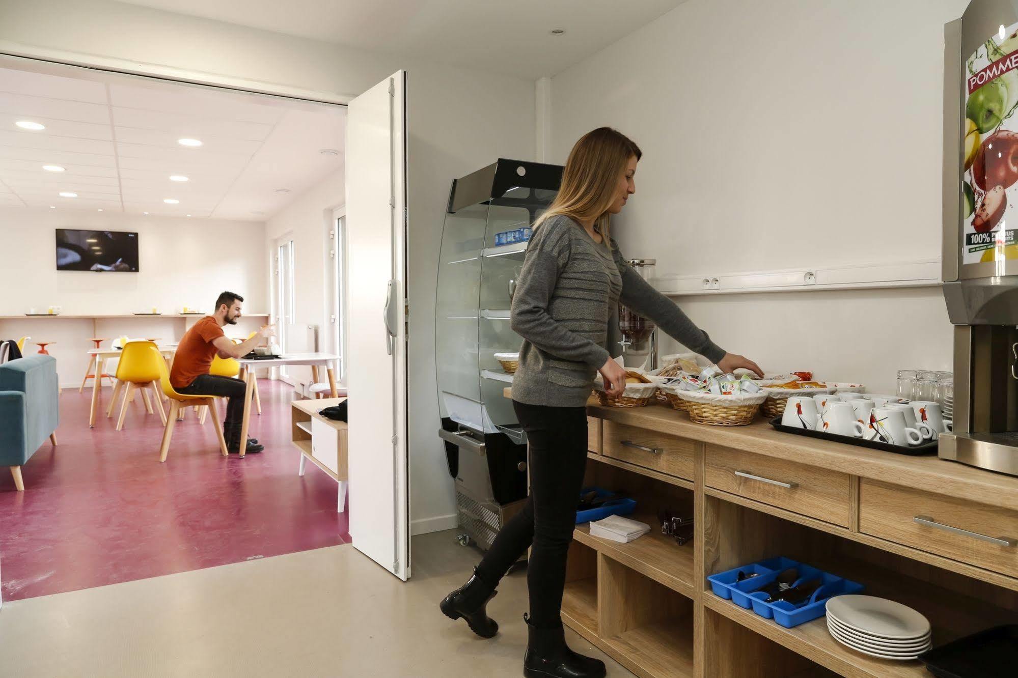 Appart Hotel Odalys City Metz Manufacture Bagian luar foto