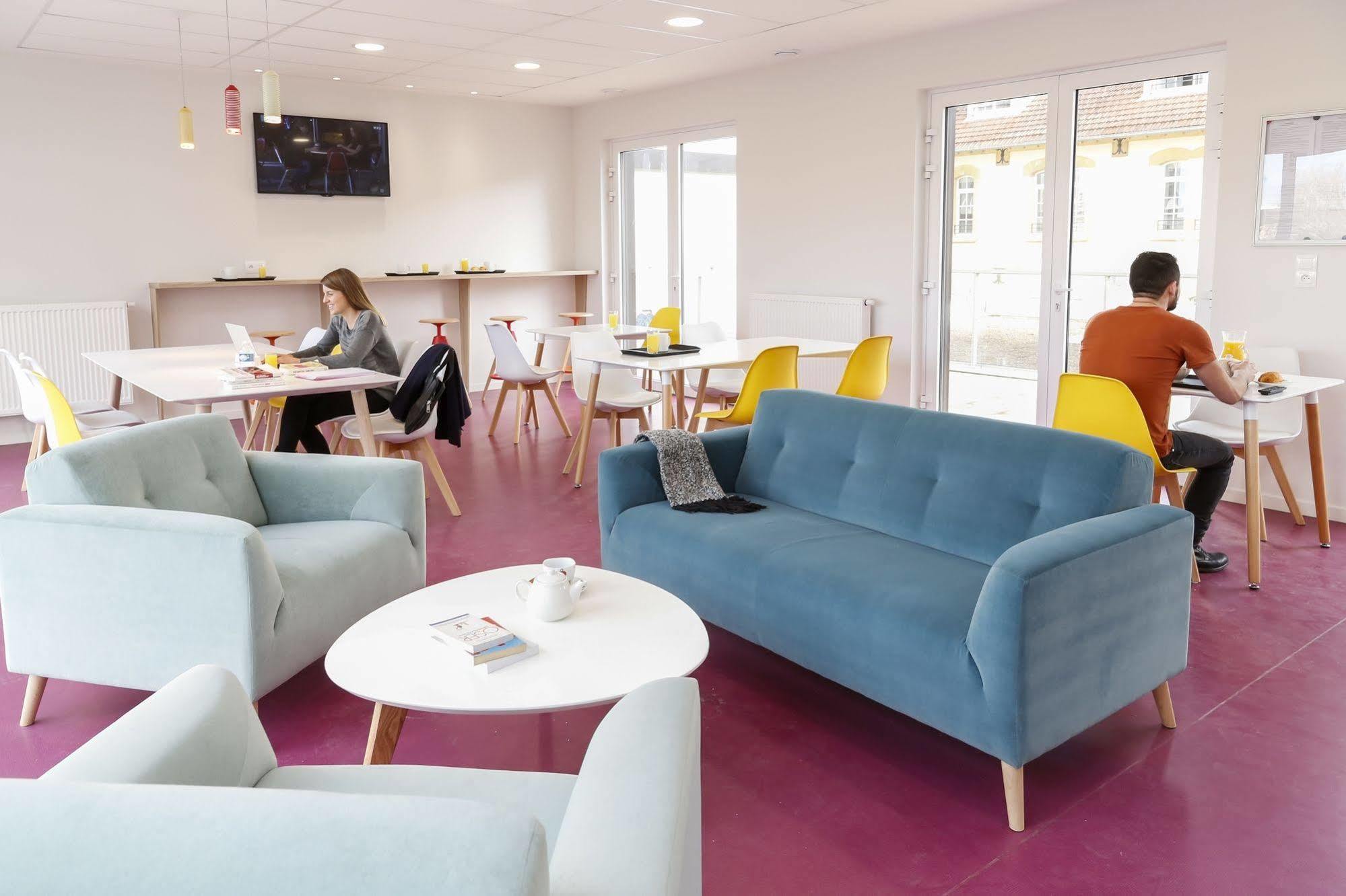 Appart Hotel Odalys City Metz Manufacture Bagian luar foto